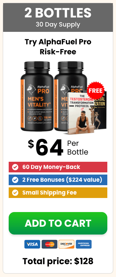 AlphaSteel 2 bottle starter package testosterone supplement one month supply